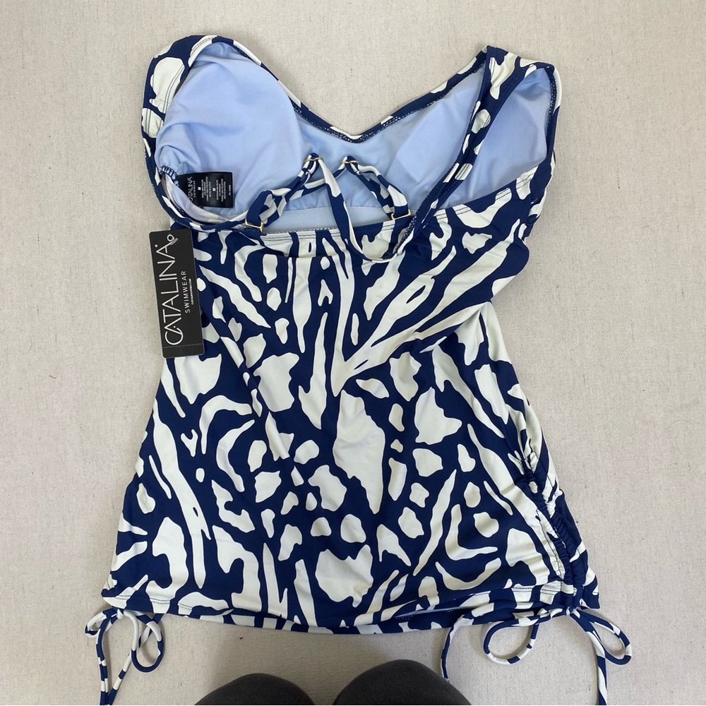 Catalina Swim Top Navy Print - Picture 8 of 9